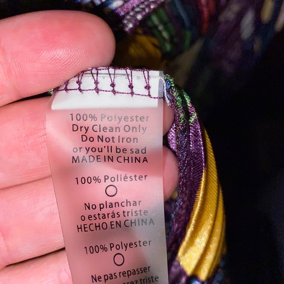 LuLaRoe Shirley 3/4 Sleeve Kimono in Vibrant Colors Floral Print 🌺🌼-Size Small - Picture 5 of 10